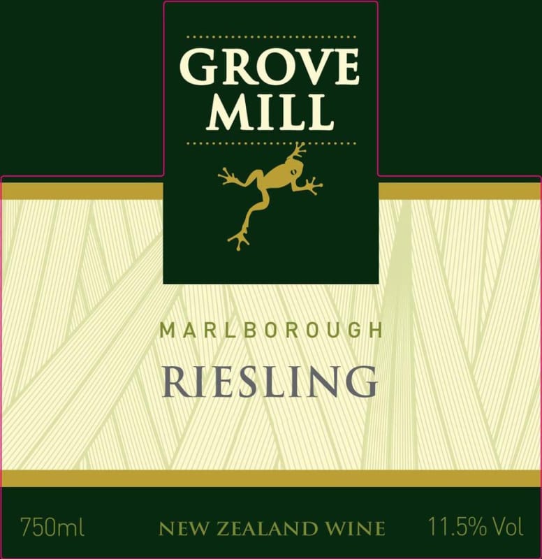 Grove Mill Riesling 2009 Front Label