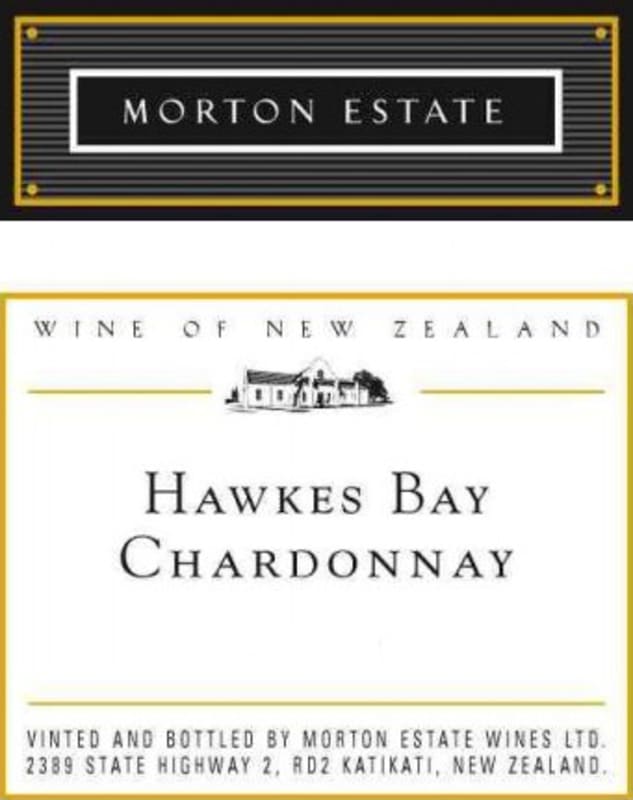 Morton Estate Hawkes Bay Chardonnay 2009 Front Label