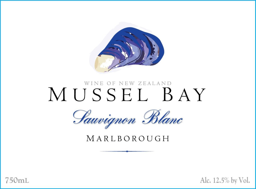 Mussel Bay Sauvignon Blanc 2015 Front Label