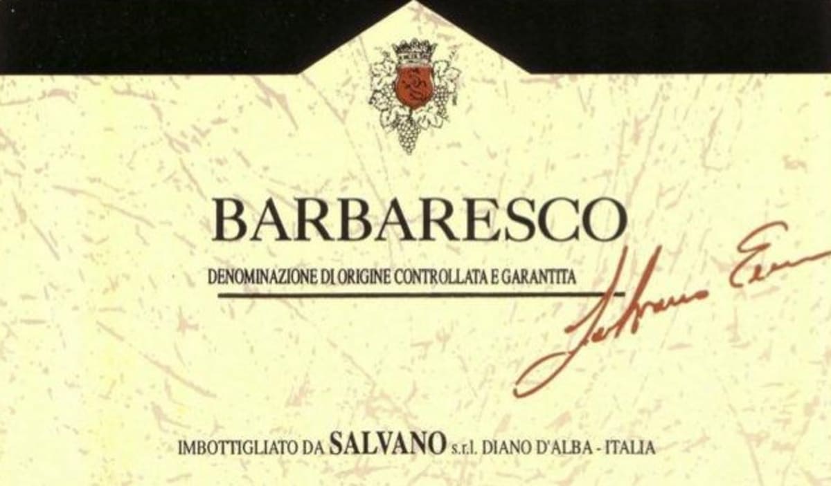 Champagne Clergeot Barbaresco 2006 Front Label