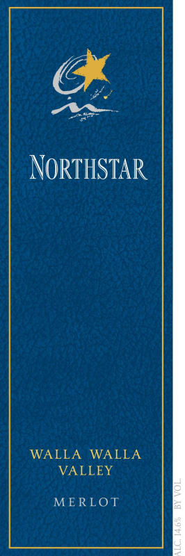 Northstar Walla Walla Valley Merlot 2010 Front Label