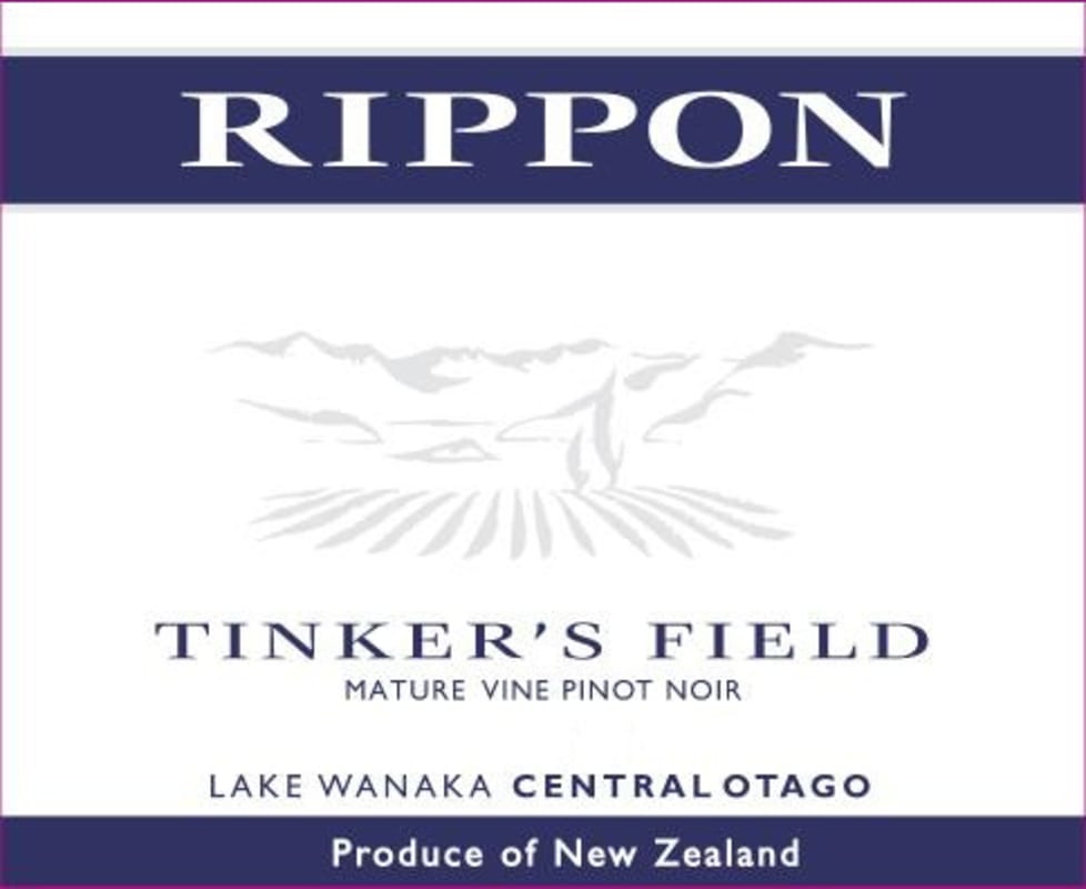 Rippon Vineyard Tinker's Field Mature Vine Pinot Noir 2012 Front Label