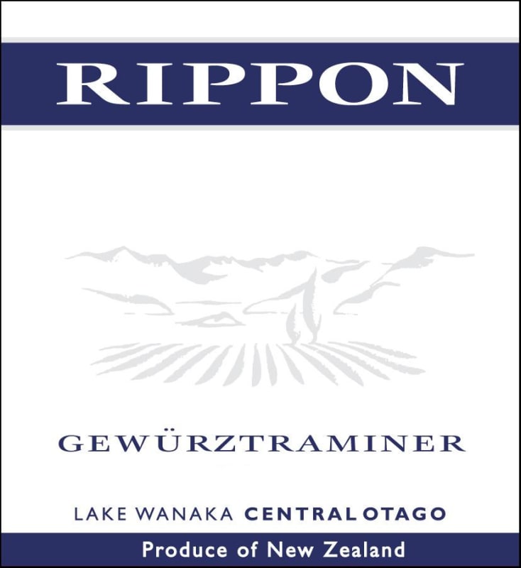 Rippon Vineyard Gewurztraminer 2014 Front Label