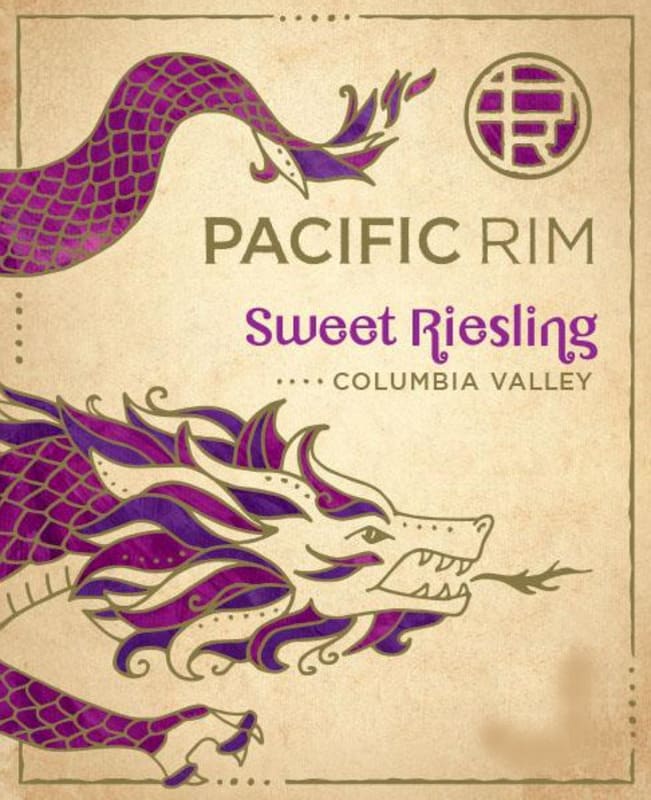 Pacific Rim Sweet Riesling 2015 Front Label