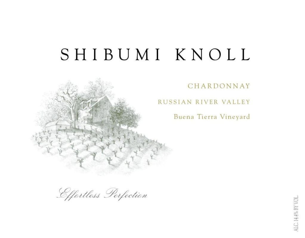 Shibumi Knoll Buena Tierra Vineyard Chardonnay 2012 Front Label