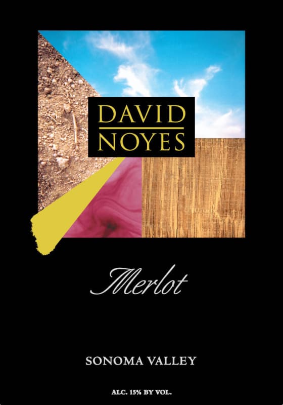 David Noyes Wines Merlot 2009 Front Label