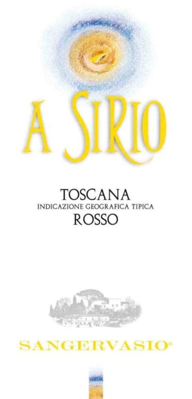 San Gervasio Toscana A Sirio 2010 Front Label