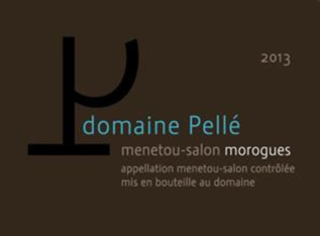 Domaine Henry Pelle Morogues 2013 Front Label