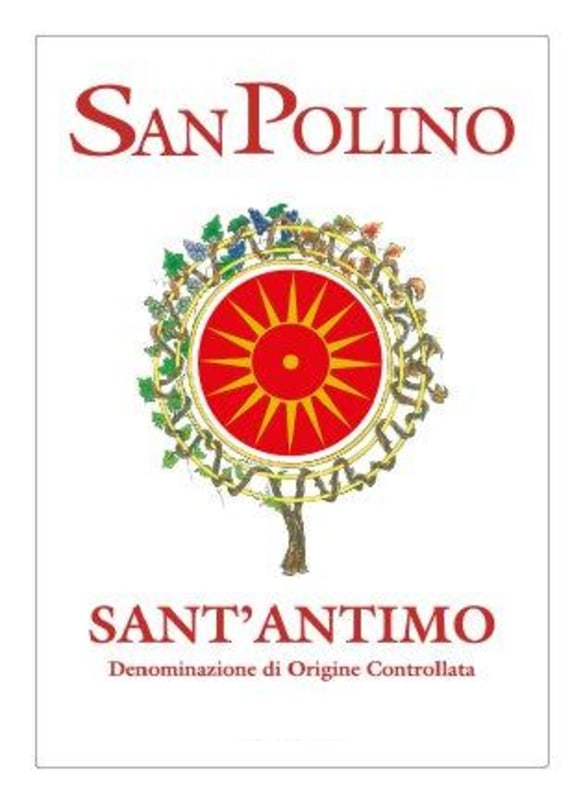 San Polino Sant Antimo Rosso 2012 Front Label
