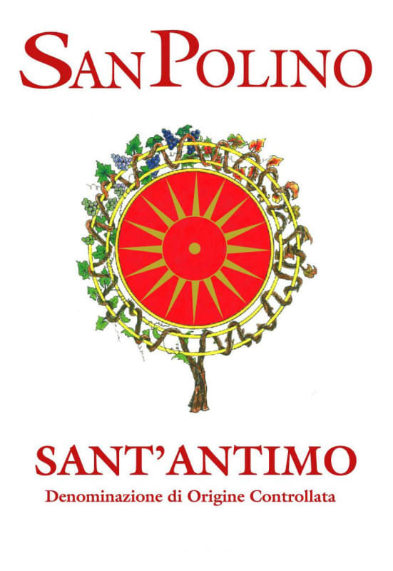 San Polino Sant Antimo Rosso 2006 Front Label