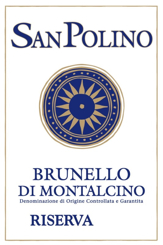 San Polino Brunello di Montalcino Riserva 2010 Front Label
