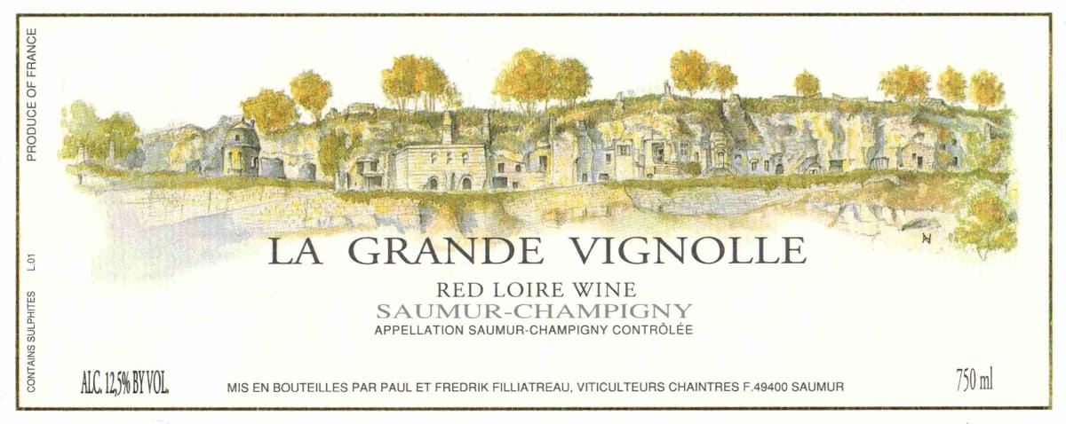 Dom. Filliatreau Saumur-Champigny La Grande Vignolle 2013 Front Label