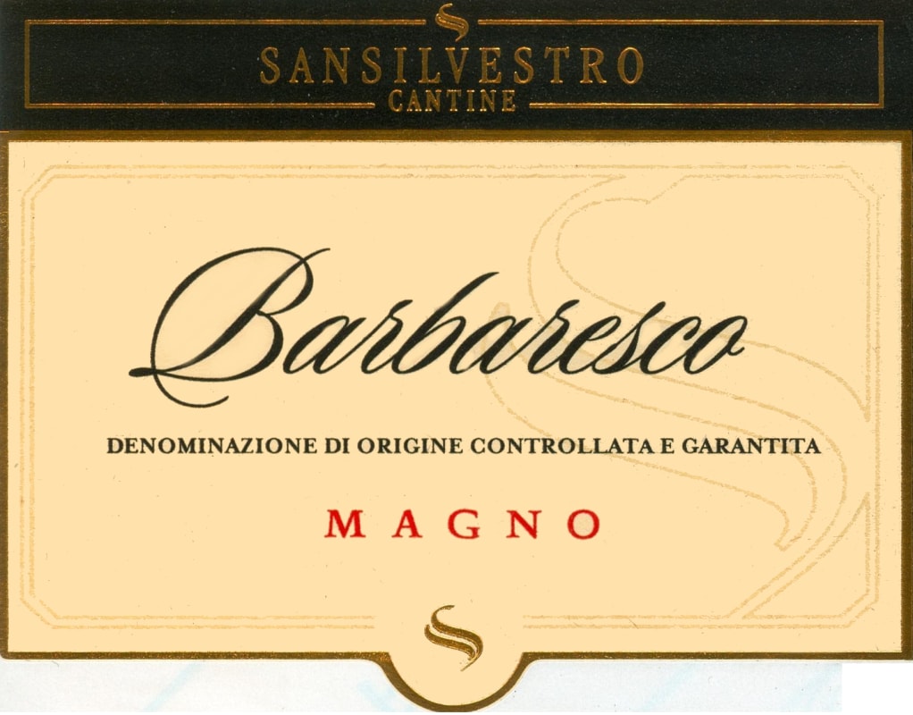 Chateau de Lidonne Barbaresco Magno 2009 Front Label