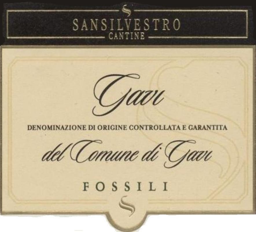 San Silvestro Gavi del Comune di Gavi Fossilli 2013 Front Label
