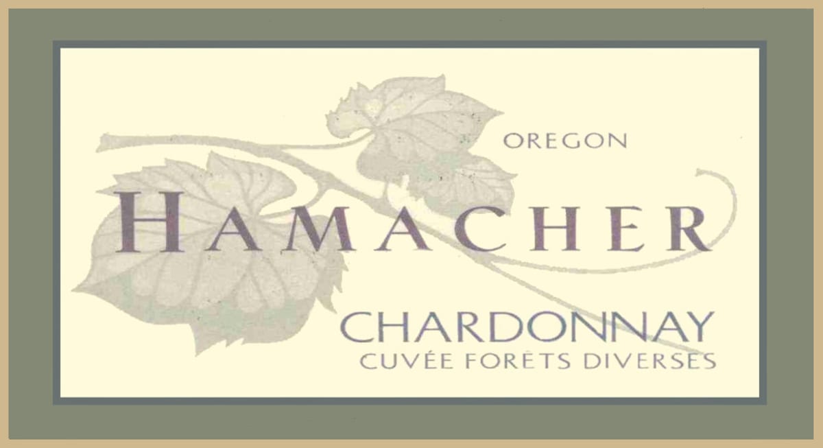 Hamacher Wines Cuvee Forets Diverses Chardonnay 2005 Front Label