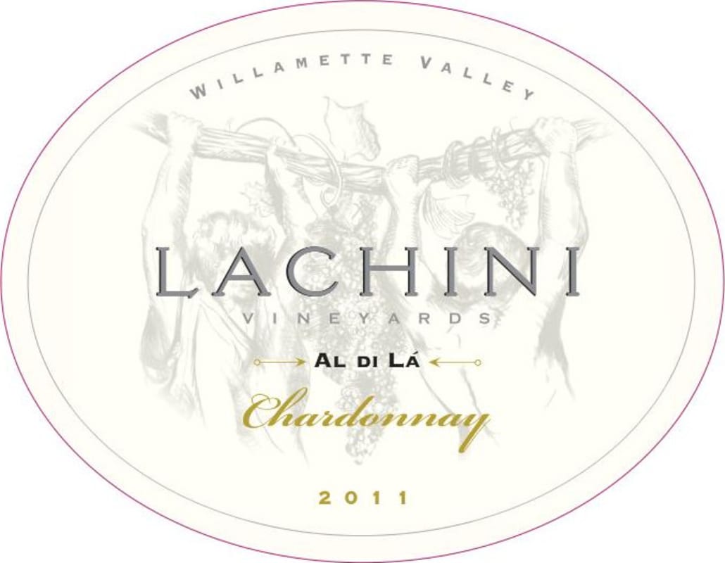 Lachini Vineyards Al Di La Chardonnay 2011 Front Label