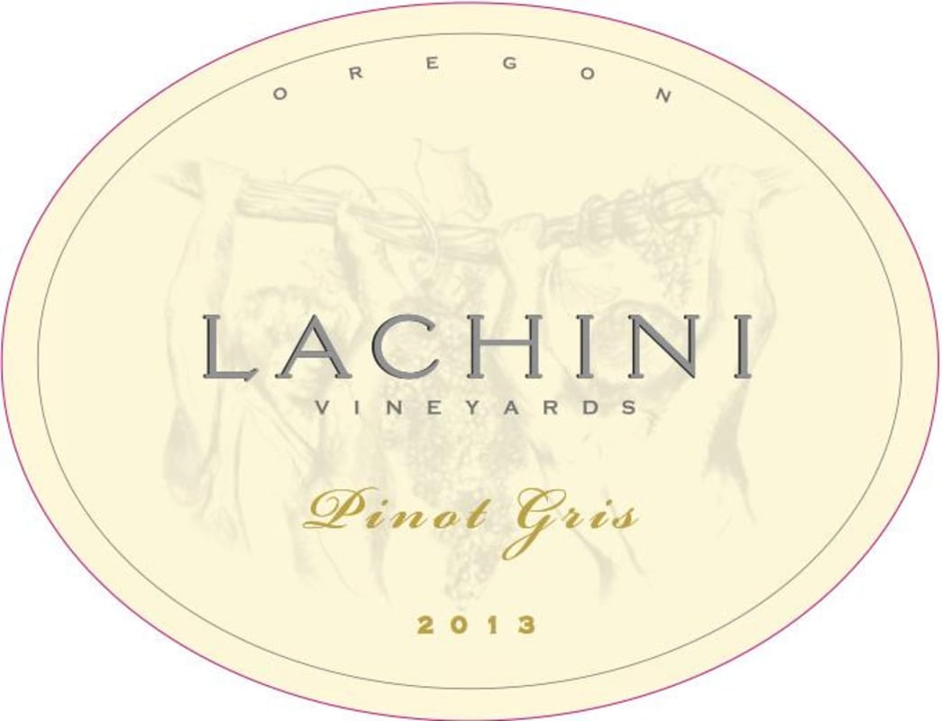 Lachini Vineyards Pinot Gris 2013 Front Label