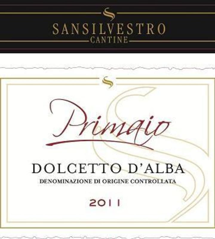 Chateau de Lidonne Dolcetto d'Alba Primaio 2011 Front Label