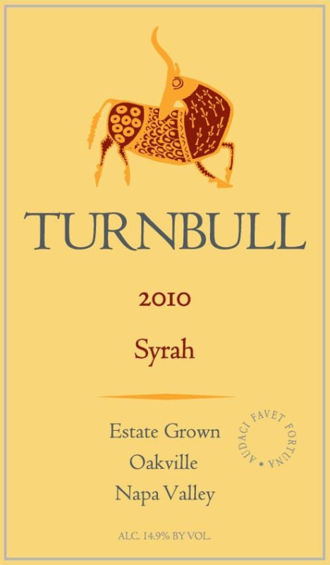 Turnbull Syrah 2010 Front Label