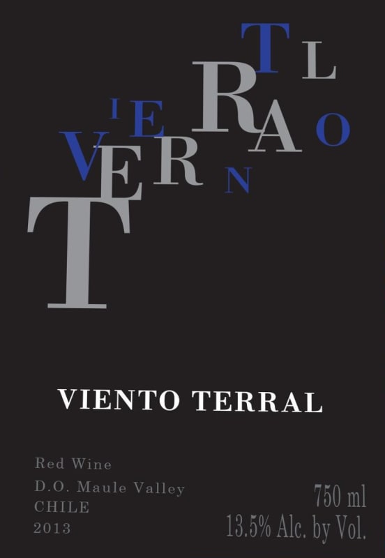 San Vicente Viento Terral 2013 Front Label