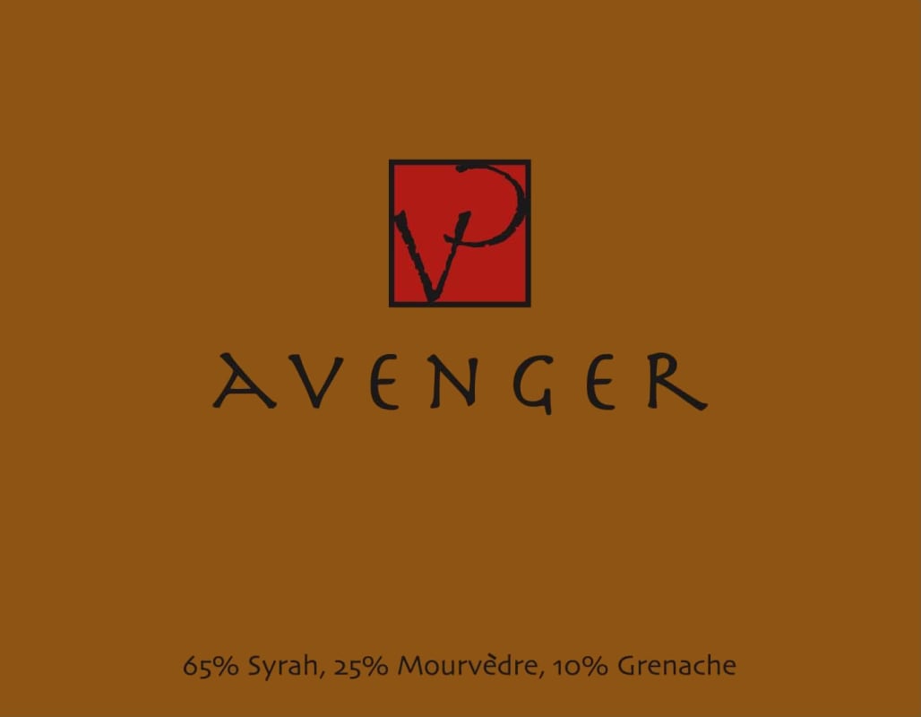 Villa Creek Avenger 2012 Front Label