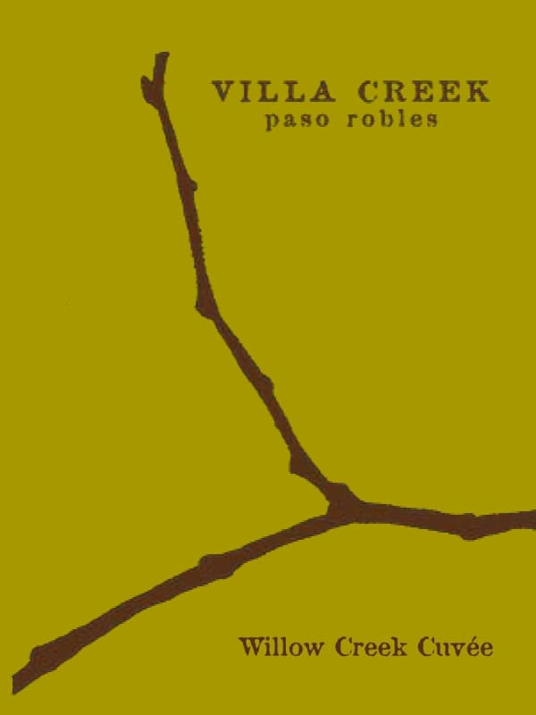 Villa Creek Willow Creek Cuvee 2010 Front Label
