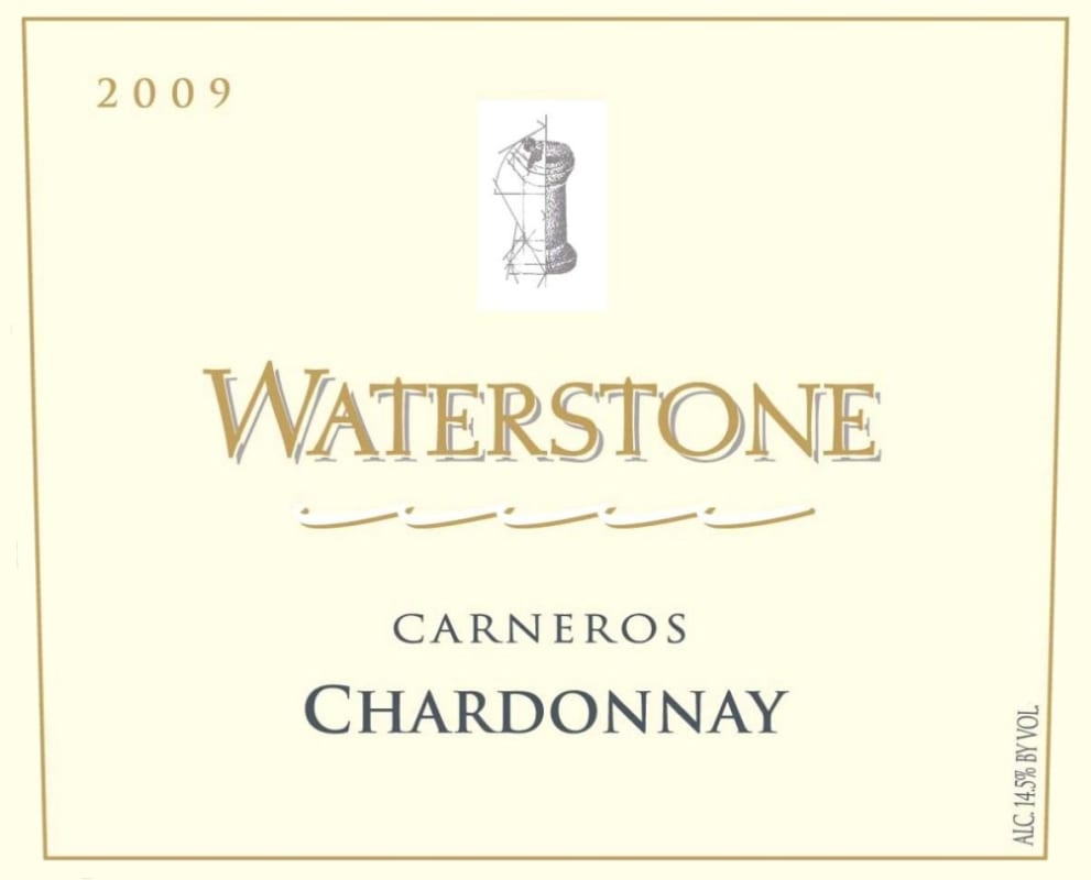 Waterstone Carneros Chardonnay 2009 Front Label