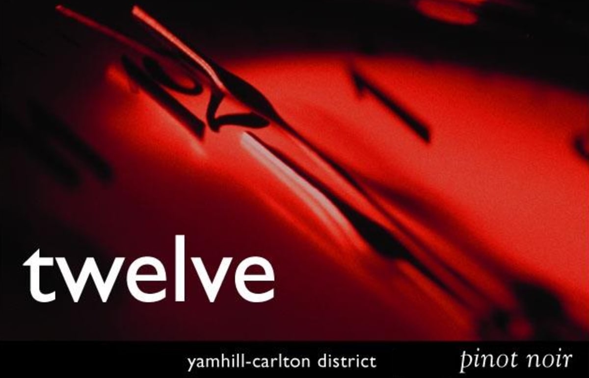 Twelve Estate Pinot Noir 2007 Front Label