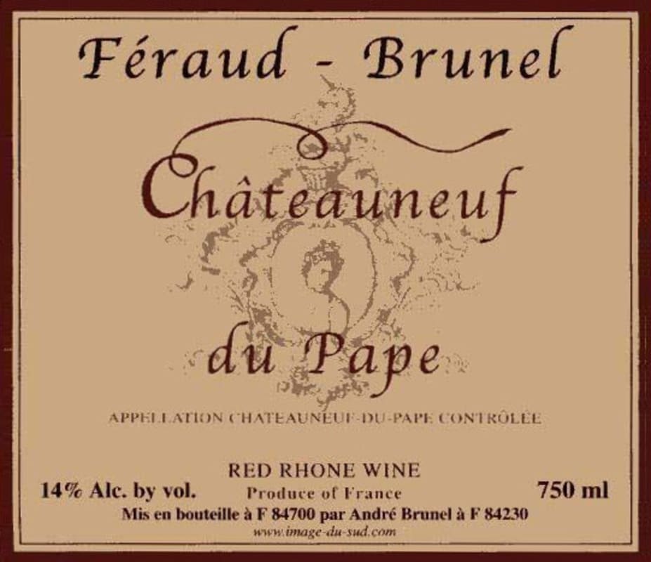 Feraud-Brunel Chateauneuf-du-Pape 2006 Front Label