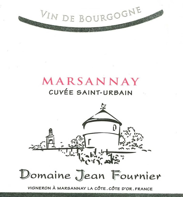 Jean Fournier Saint Urbain Rouge 2013 Front Label