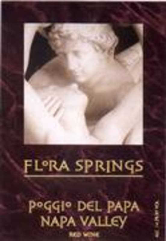 Flora Springs Poggio Del Papa 1999 Front Label