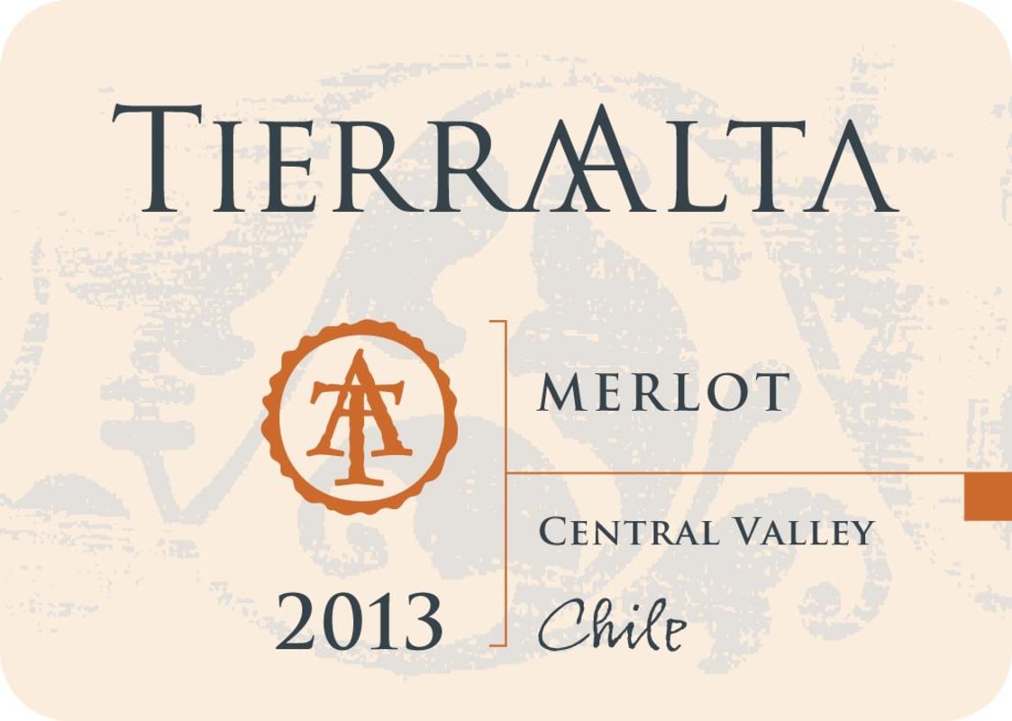 Santa Camila Tierra Alta Merlot 2013 Front Label