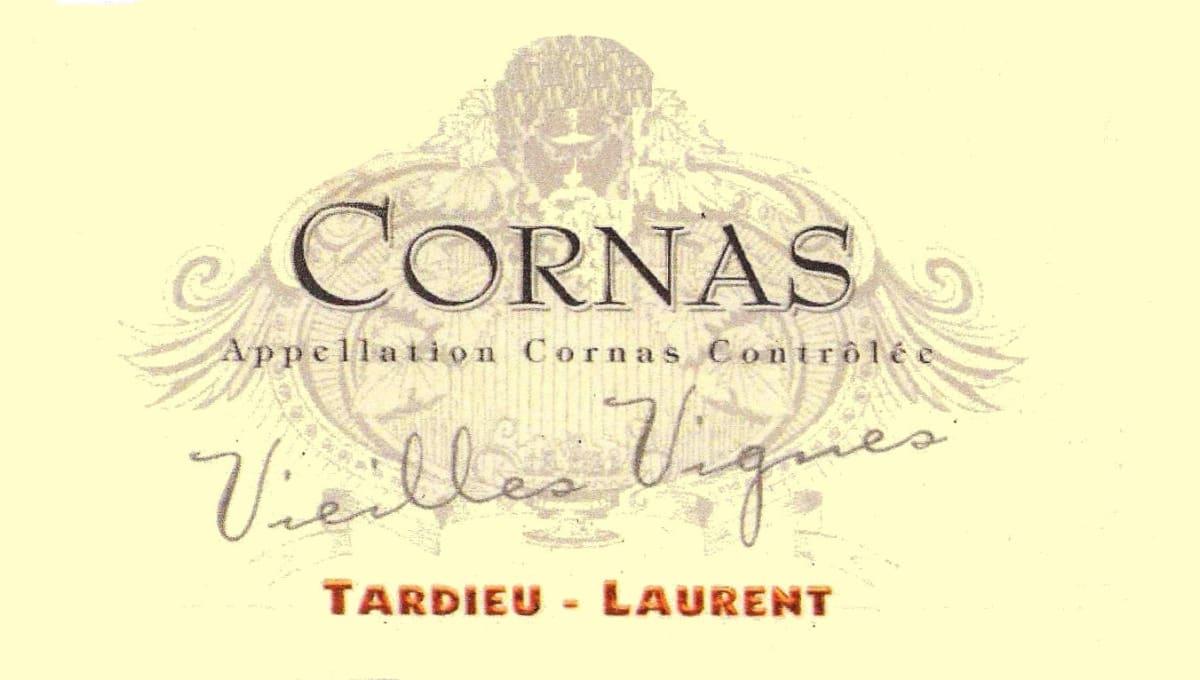 Tardieu-Laurent Cornas Vieilles Vignes 2001 Front Label