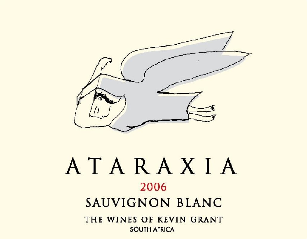 Ataraxia Sauvignon Blanc 2006 Front Label