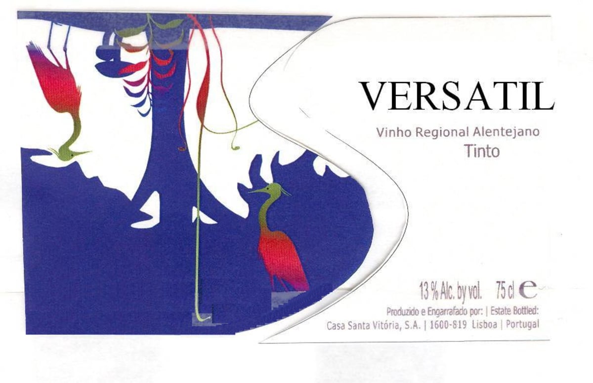 Santa Vitoria Vinhos Versatil Tinto 2011 Front Label