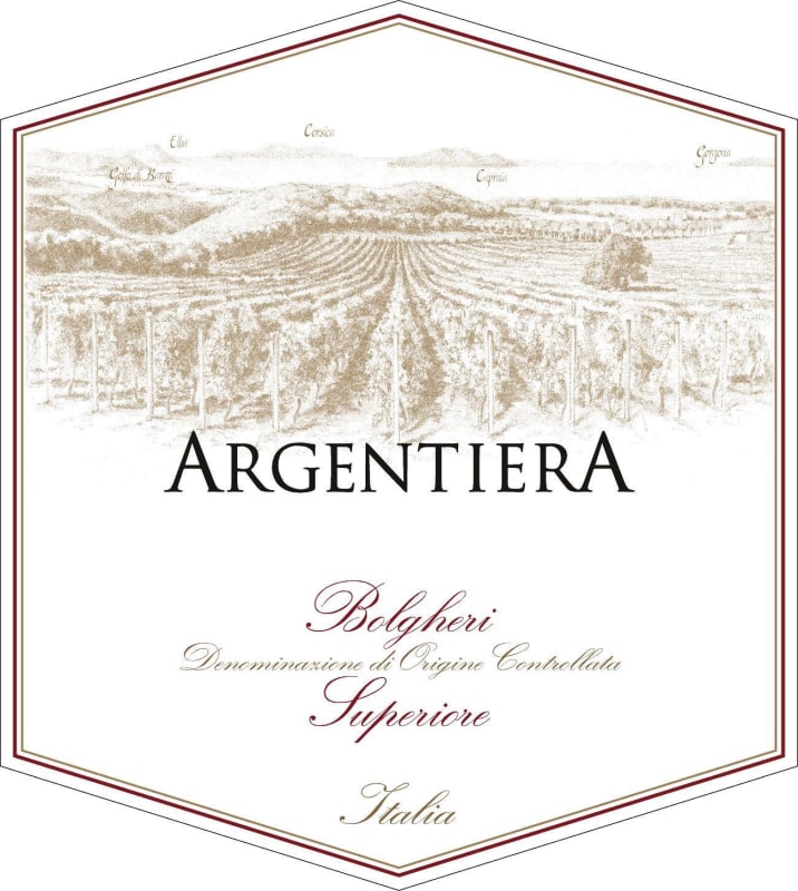 Argentiera Bolgheri Superiore 2011 Front Label