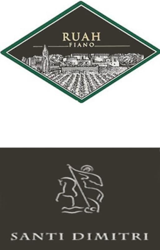 Santi Dimitri Salento Ruah Fiano 2013 Front Label