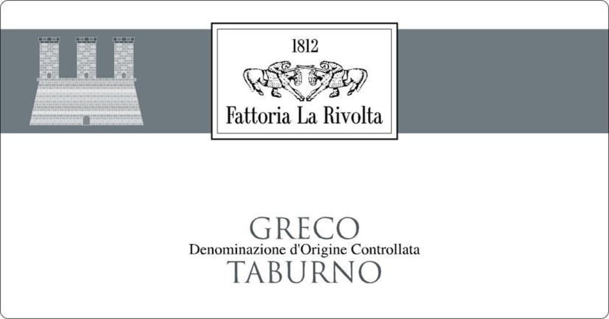 Fattoria La Rivolta Greco 2010 Front Label