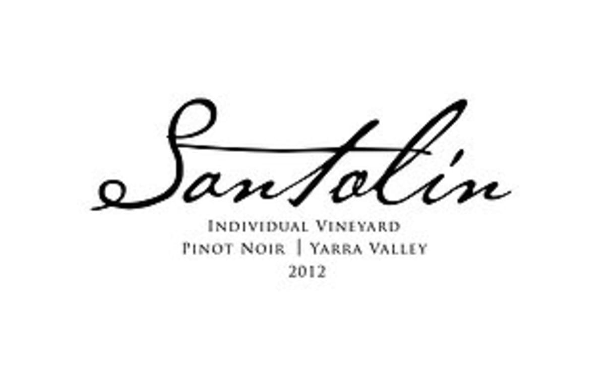 Santolin Wines Individual Vineyard Pinot Noir 2012 Front Label