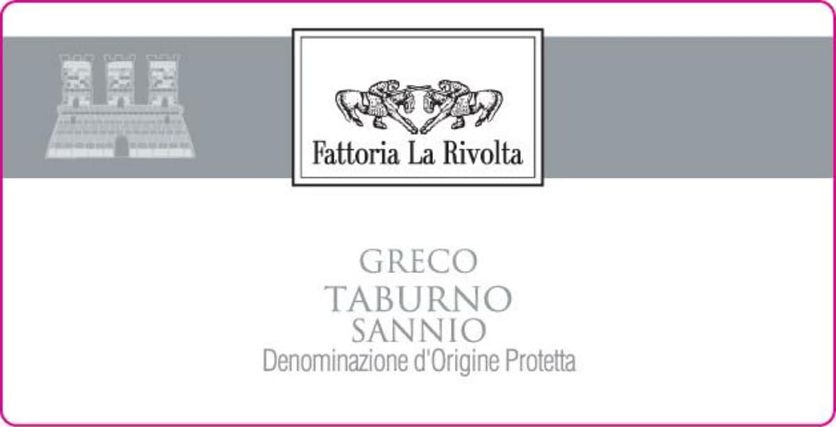 Fattoria La Rivolta Greco 2015 Front Label