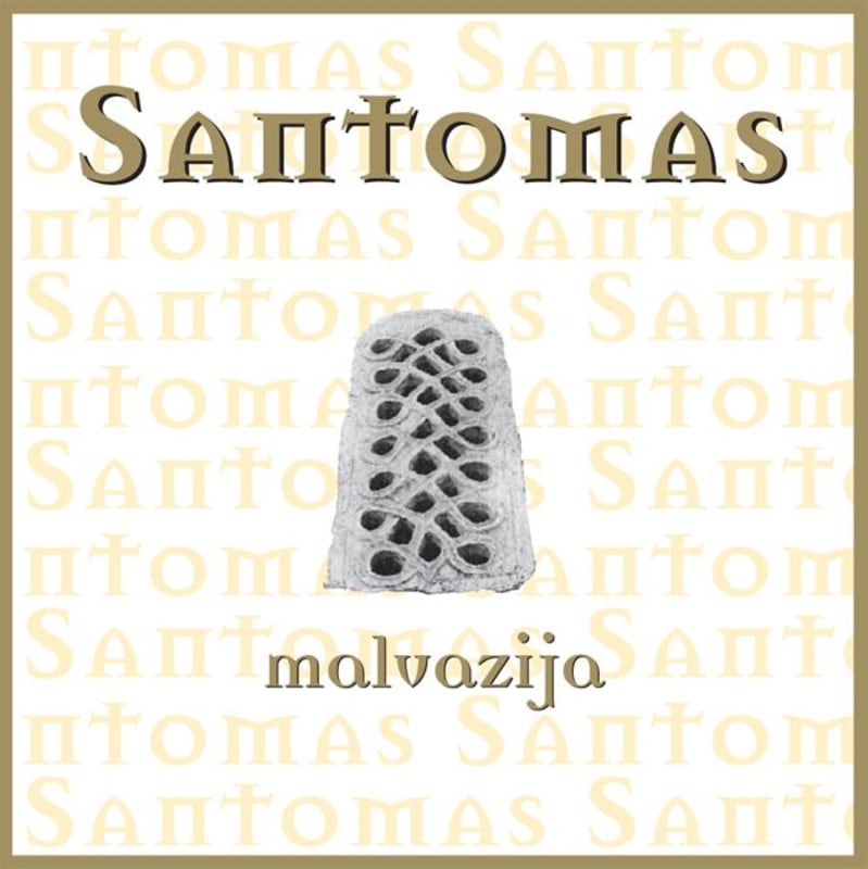Santomas Malvazija 2005 Front Label