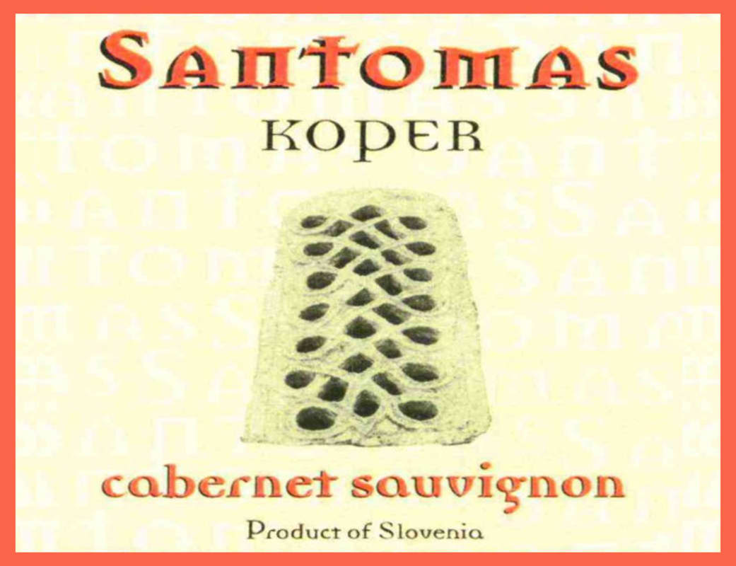 Santomas Cabernet Sauvignon 2015 Front Label
