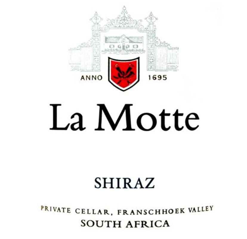 La Motte Shiraz 2012 Front Label