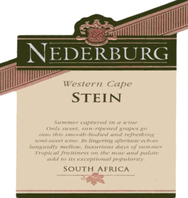 Nederburg Stein 2009 Front Label