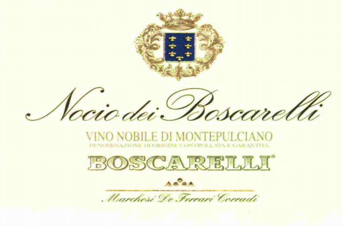 Boscarelli Nocio Dei Boscarelli 2006 Front Label