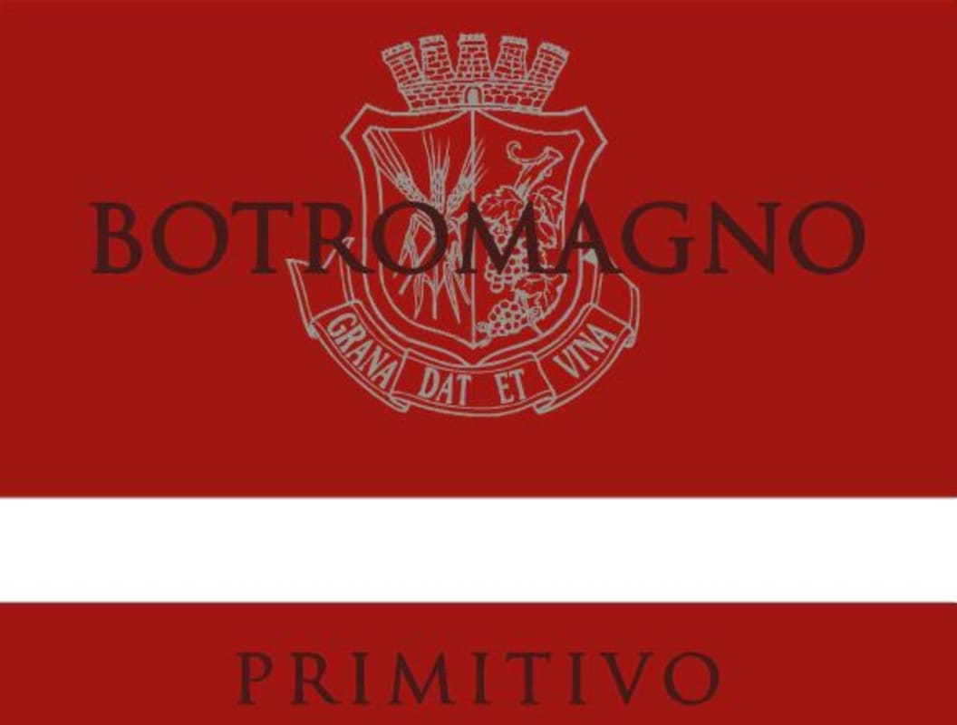 Botromagno Primitivo 2013 Front Label