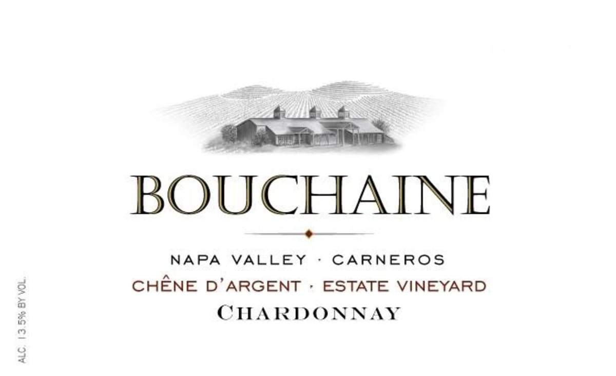 Bouchaine Chene d'Argent Chardonnay 2012 Front Label
