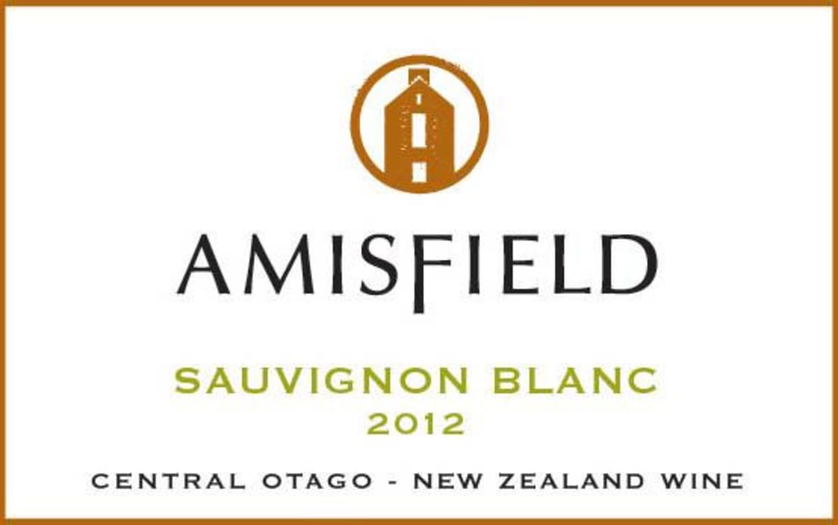 Amisfield Sauvignon Blanc 2012 Front Label