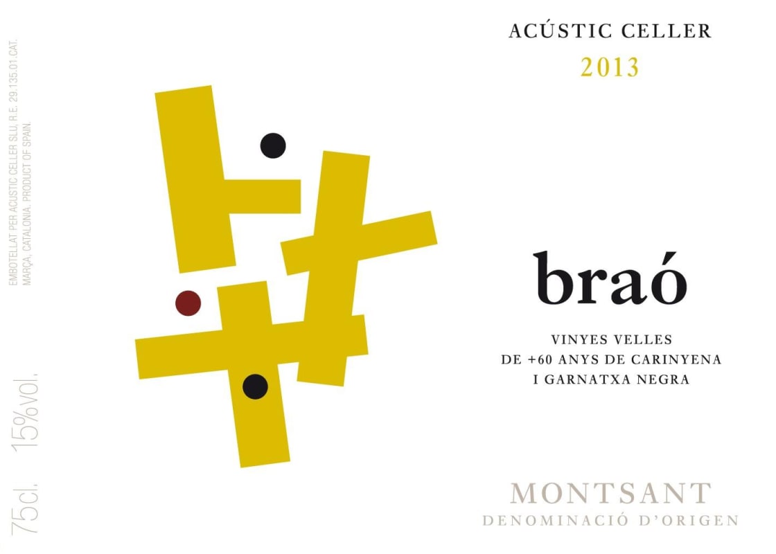 Acustic Celler Brao 2013 Front Label