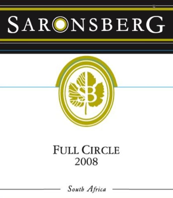 Saronsberg Full Circle 2008 Front Label